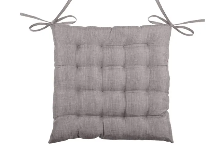 Galette de chaise unie en 16 points