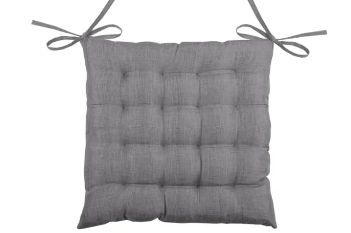 Galette de chaise unie en 16 points