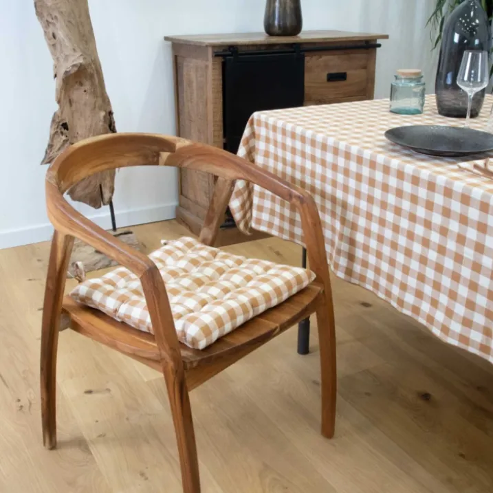 Galette de chaise vichy