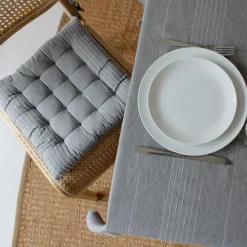 Galette piquée en coton recyclé