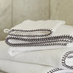 Gant de toilette en bouclette de coton
