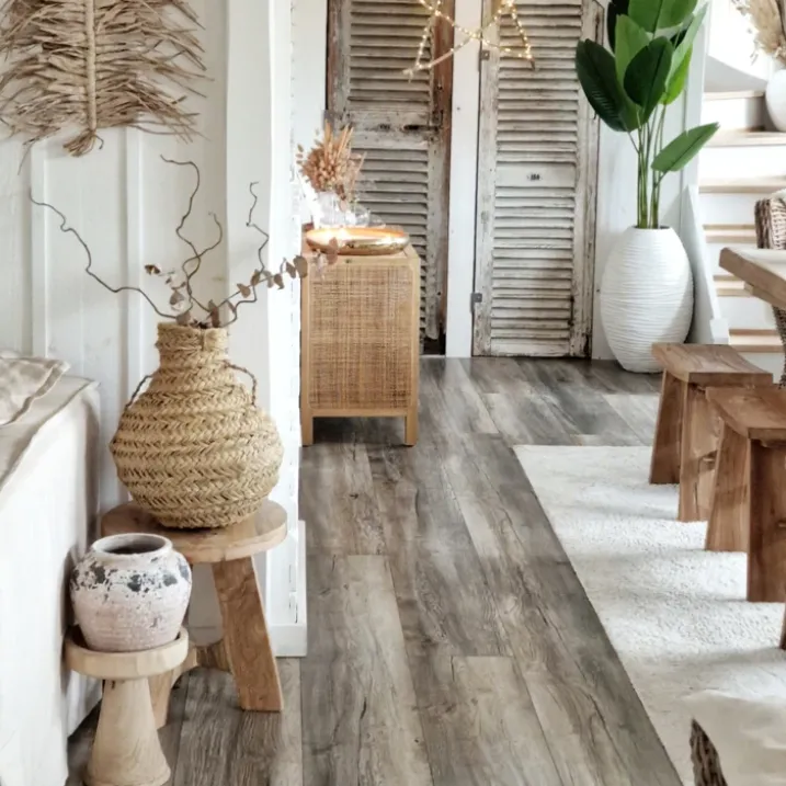 Grand panier déco jarre