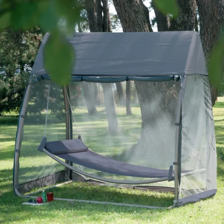 Hamac balancelle avec moustiquaire zippée