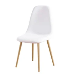 Housse de chaise scandinave extensible unie
