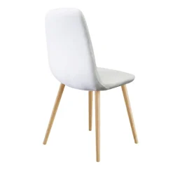 Housse de chaise scandinave extensible unie