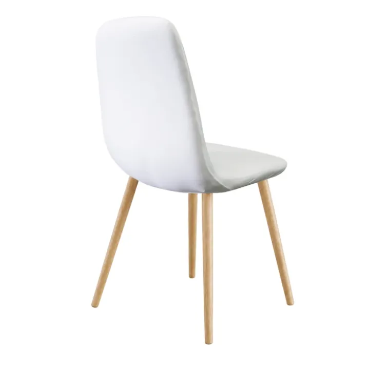 Housse de chaise scandinave extensible unie