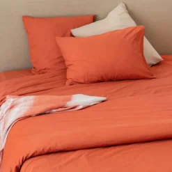 Housse de couette coton Lavé Oekotex
