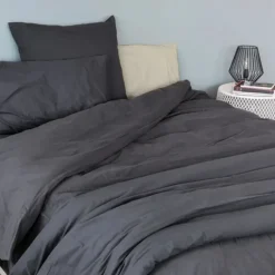 Housse de couette coton Lavé Oekotex