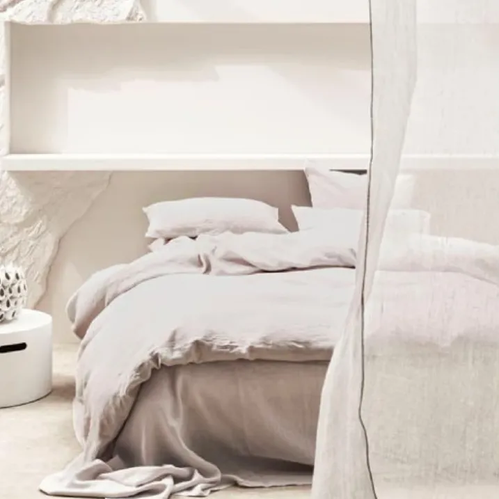 Housse de couette Harmony en 100% lin lavé