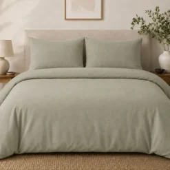 Housse de couette percale 240 x 220 cm unie