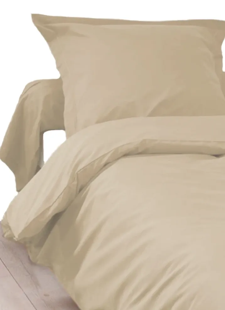 Housse de Couette Unie en 100 % Coton
