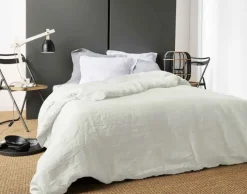 Housse de Couette Unie en Lin