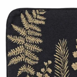 Housse de coussin aux feuillages divers