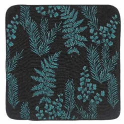 Housse de coussin aux feuillages divers