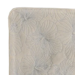 Housse de coussin aux fleurs d'hibiscus