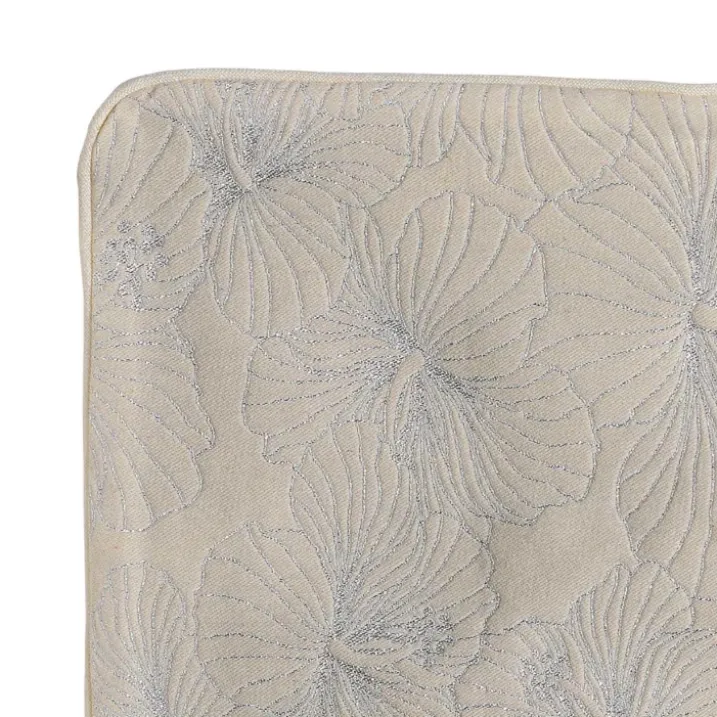 Housse de coussin aux fleurs d'hibiscus