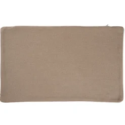 Housse de coussin en coton et chanvre