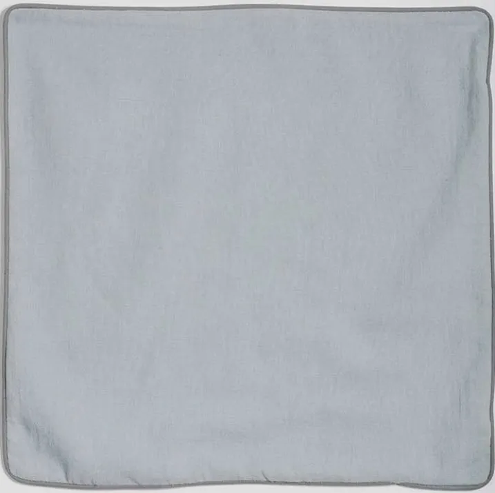 Housse de Coussin en Lin Lavé