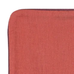 Housse de coussin en poly/lin