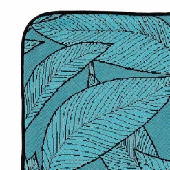 Housse de coussin esprit feuillages