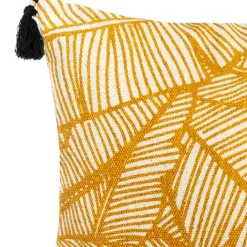 Housse de coussin esprit tropical