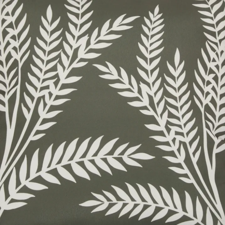 Housse de coussin extérieur motif végétal