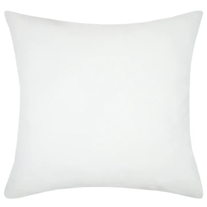 Housse de coussin imprimée graphique en coton
