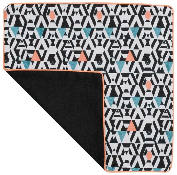 Housse de Coussin Motifs Géométriques