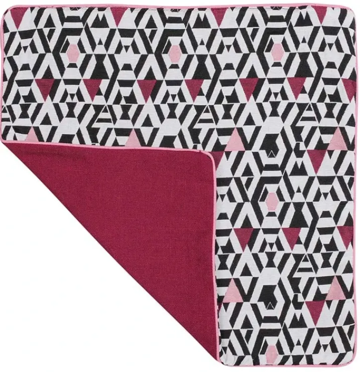 Housse de Coussin Motifs Géométriques
