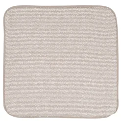 Housse de coussin passepoilée