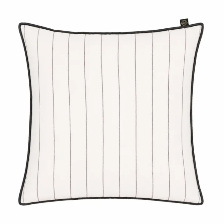 Housse de coussin rayé en lin CALVI HAOMY