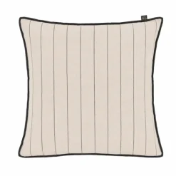Housse de coussin rayé en lin CALVI HAOMY