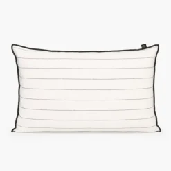 Housse de coussin rayé en lin CALVI HAOMY