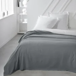Jeté de lit en gaze de coton