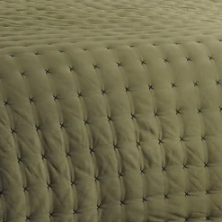 Jeté de lit matelassé et uni