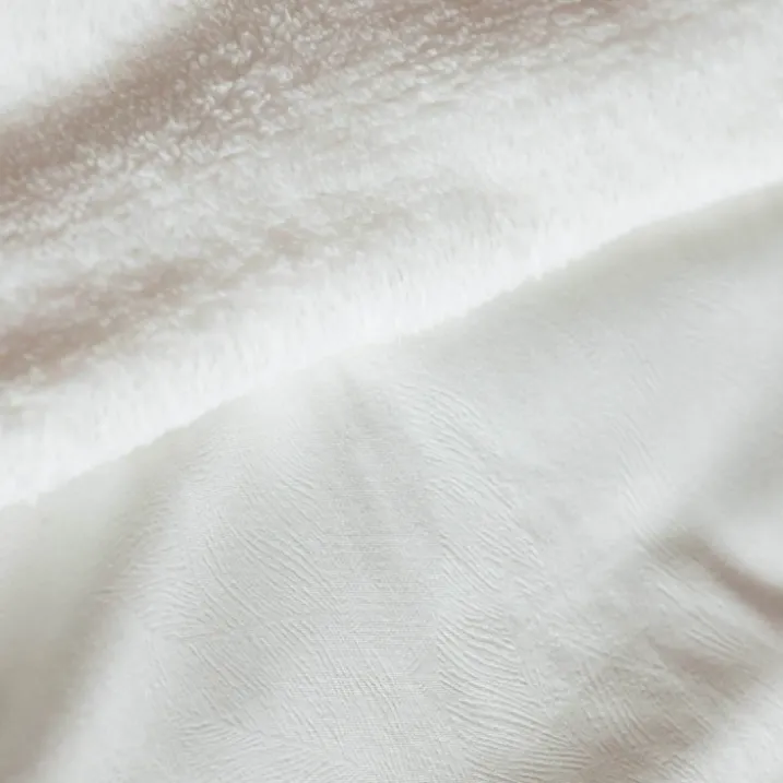Jeté de lit Réversible Polaire/Motif Jacquard