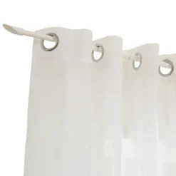 Kit tringle à rideaux extensible avec embout flèche en métal