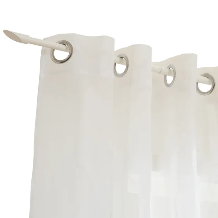Kit tringle à rideaux extensible avec embout flèche en métal