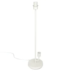 Lampadaire design en acier et béton