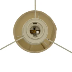 Lampadaire design en acier et béton