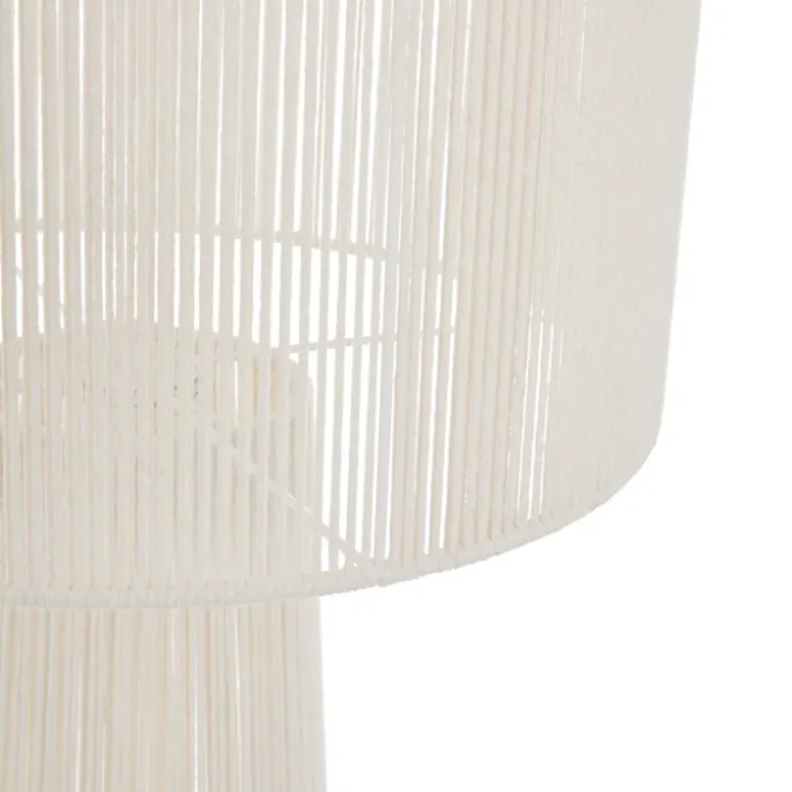 Lampadaire design en coton