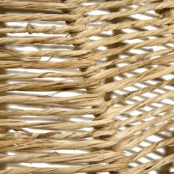 Lampadaire en jute et acier design