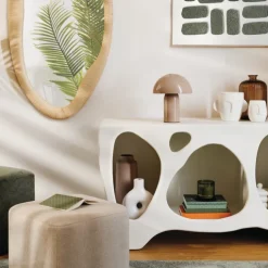 Lampe champignon en métal