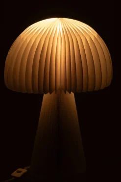 Lampe champignon en papier design