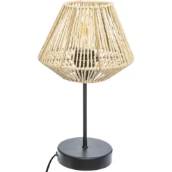 Lampe à poser corde