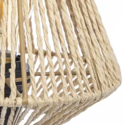 Lampe à poser corde