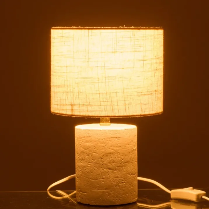 Lampe à poser en poterie