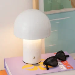 Lampe à poser LED USB en acier