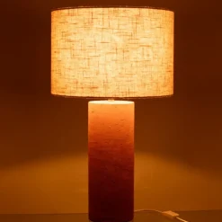 Lampe sur pied en terre cuite