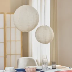Lanterne japonaise en lin